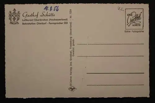 Oberkirchen, Hochsauerland, Blick zum Ort - 424428