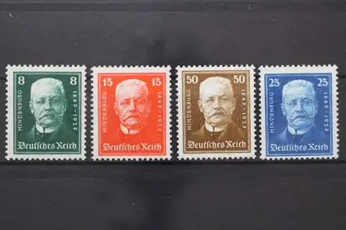 Deutsches Reich, MiNr. 403-406, postfrisch - 212350