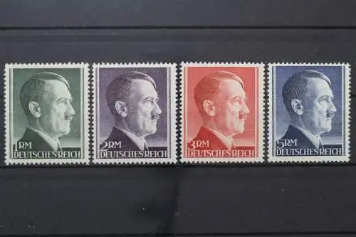 Deutsches Reich, MiNr. 799-802 B, postfrisch - 212358