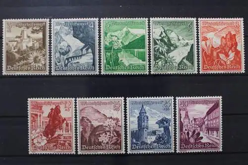 Deutsches Reich, MiNr. 675-683, postfrisch - 212385