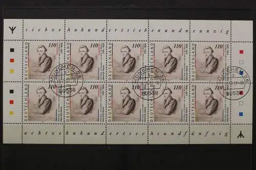 Deutschland (BRD), MiNr. 1962 I Kleinbogen, gestempelt - 211936