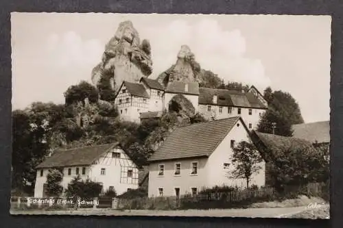 Tüchersfeld OT von Pottenstein, Fränk. Schweiz, Teilansicht - 424445