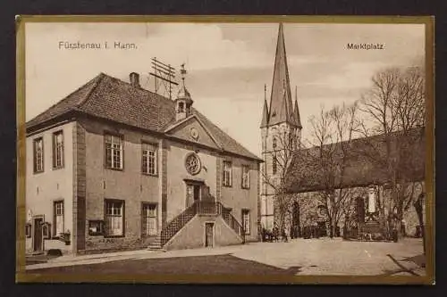 Fürstenau i. Hann., Marktplatz, Kirche - 424563