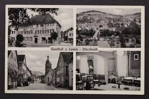 Dörzbach, a. d. Jagst, Gasthof zum Lamm, Strassenansicht - 424653