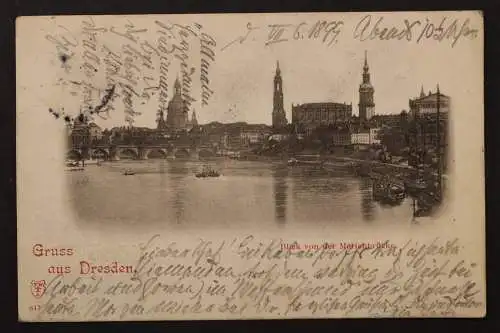 Dresden, Blick von der Marienbrücke - 424662