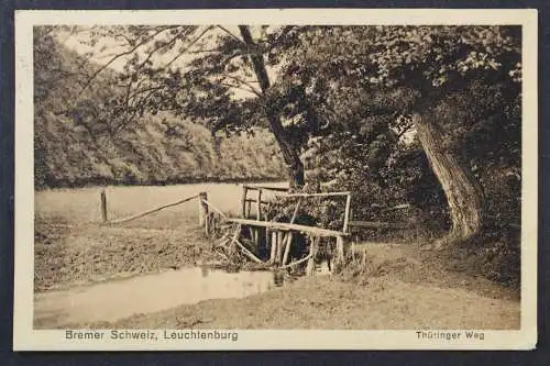 Bremen, Bremer Schweiz, Leuchtenburg, Thüringer Weg - 424785