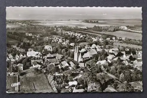 Nordseebad Altenbruch, Fliegeraufnahme, Kirche - 424826