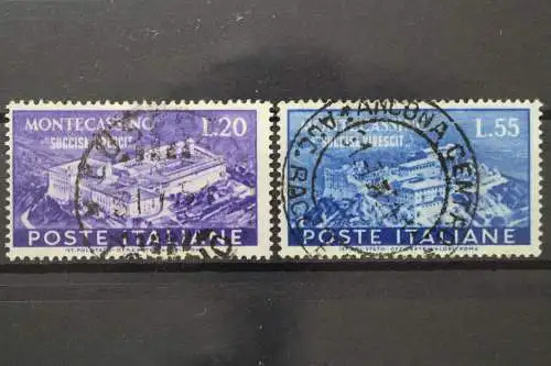 Italien, MiNr. 837-838, gestempelt - 213392