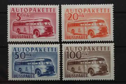 Finnland Autopaketmarken, MiNr. 6-9, postfrisch - 213127