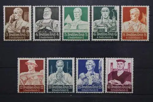 Deutsches Reich, MiNr. 556-564, postfrisch, BPP Signatur - 213496