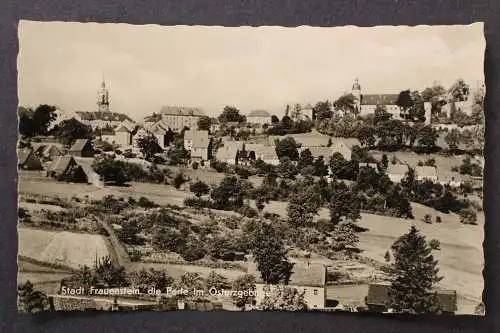 Stadt Frauenstein, die Perle im Osterzgebirge, Teilansicht - 424583