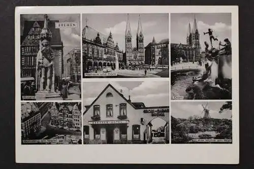 Bremen, Garagen-Hotel, Rathaus, Dom, Roland, Schüttling am Markt, Mühle - 424776