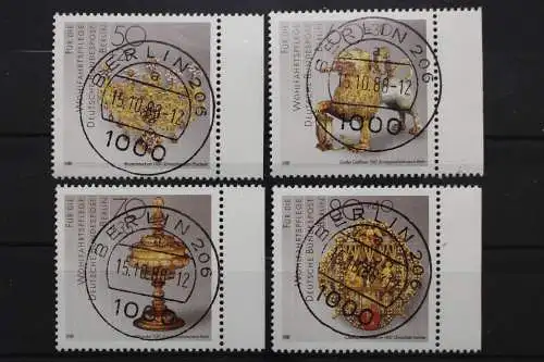 Berlin, MiNr. 818-821 zentrisch Berlin 206, gestempelt - 213139