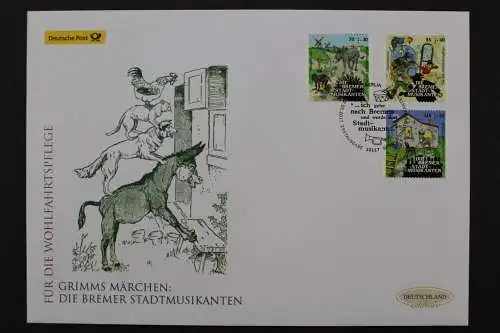 Deutschland (BRD), MiNr. 3282-3284 Deutsche Post exklusiv, FDC - 213288M