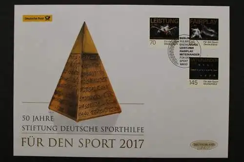 Deutschland (BRD), MiNr. 3307-3309 Deutsche Post exklusiv, FDC - 213301M