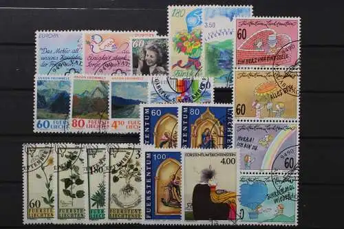 Liechtenstein, MiNr. 1103-1123 Jahrgang 1995, gestempelt - 213421