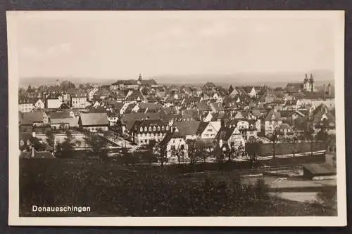 Donaueschingen, Blick zur Stadt, Kirche - 424663