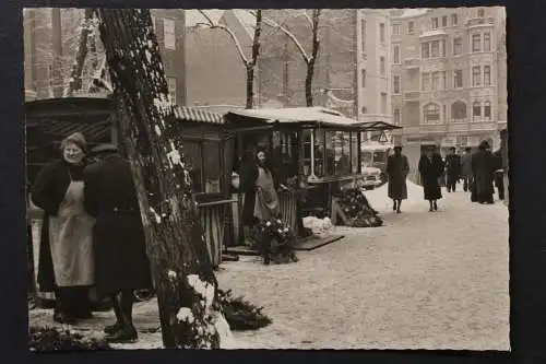 Bremen, Blumenmarkt im Dezember - 424811