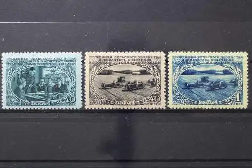 Sowjetunion, MiNr. 1470-1472, Falz - 214029