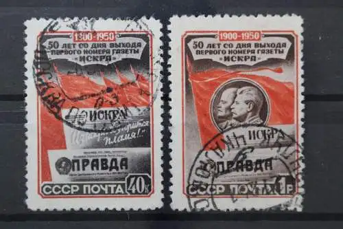 Sowjetunion, MiNr. 1535-1536, gestempelt - 214009