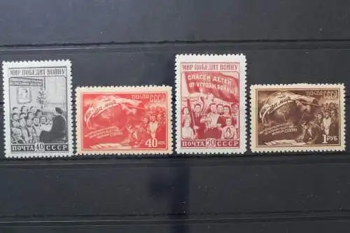 Sowjetunion, MiNr. 1507-1510, Falz - 214019