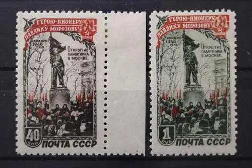 Sowjetunion, MiNr. 1448-1449, Falz - 214035