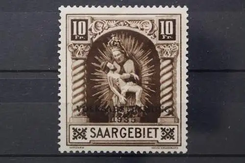 Saargebiet, MiNr. 194, Falz - 214237