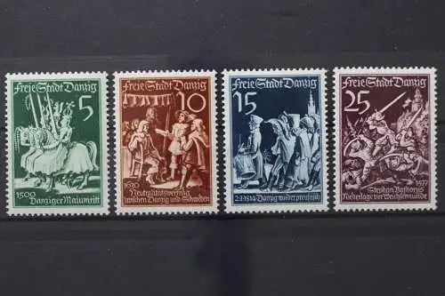 Danzig, MiNr. 302-305, Falz - 214245