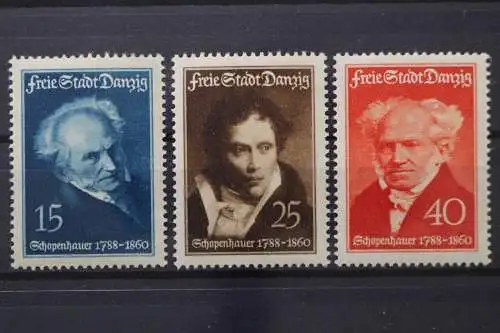 Danzig, MiNr. 281-283, Falz - 214247