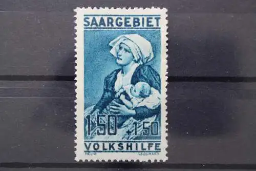 Saargebiet, MiNr. 107, Falz - 214242