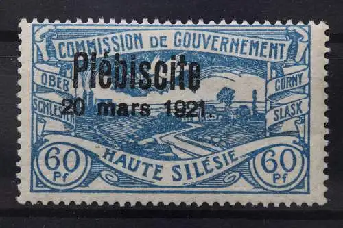 Oberschlesien, MiNr. 37, Falz - 214280