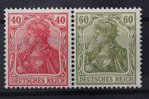 Deutsches Reich, MiNr. W 17, Falz - 214293