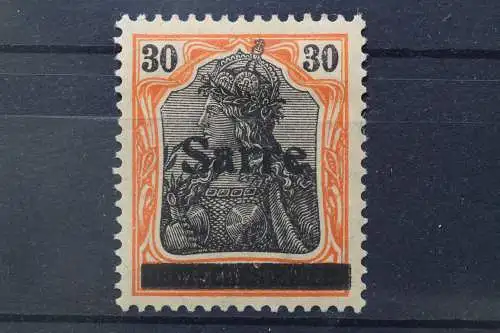 Saargebiet, MiNr. 10 x I, Falz, BPP Signatur - 214285
