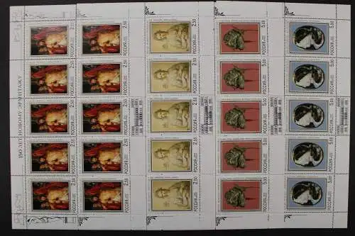 Russland, MiNr. 961-967 Kleinbogen, postfrisch - 214316