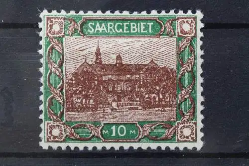 Saargebiet, MiNr. 68 A, Falz - 214283