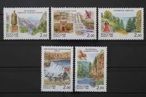 Russland, MiNr. 729-733, postfrisch - 214343