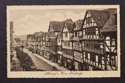 Allendorf, an der Werra, Kirchstraße, Fachwerkhäuser - 424856