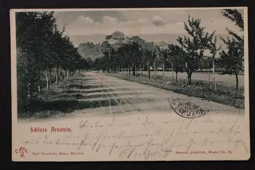 Neu-Eichenberg, Blick zum Schloss Arnstein - 424848