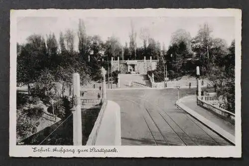 Erfurt, Aufgang zum Stadtpark - 424891