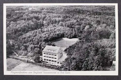 Bad Essen, Fliegeraufnahme vom Berghotel Sonnenwinkel - 424902