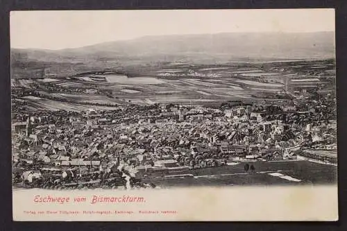 Eschwege, Blick auf dem Ort vom Bismarckturm - 424865