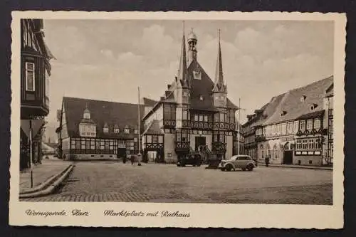 Wernigerode, Harz, Marktplatz mit Rathaus - 425012