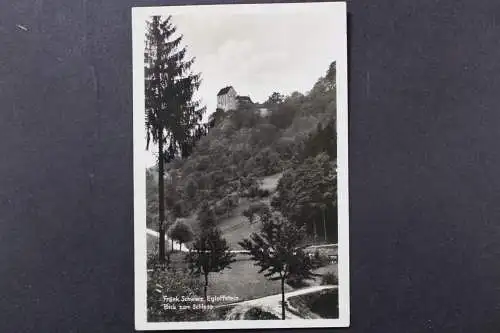 Egloffstein, Fränk. Schweiz, Blick zum Schloss - 424896