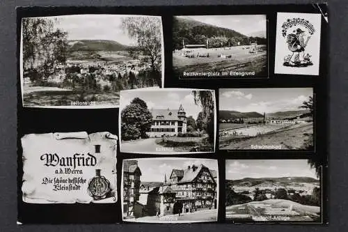 Wanfried, Kalkhof, Schwimmbad, Rathaus,Minigolf-Anlage, Brombeermann - 424992