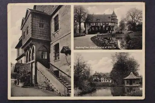 Wanfried, an der Werra, Kalkhof, 3 Ansichten - 424994