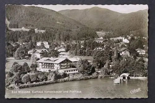 Bad Wiessee, Kurhaus Hanselbauer und Freihaus, Luftbild - 425002