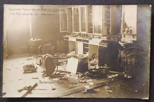 Wilhelmshaven, Kaserne nach Kampf mit Spartakus vom 27-28. 1. 1919 - 425062