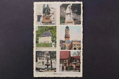 Weimar, Goethe- u. Schillerdenkmal, Schloß, Gartenhaus, Schillerhaus - 425047