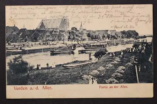 Verden, Aller, Partie an der Aller - 425126