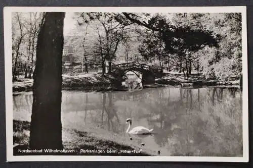 Nordseebad Wilhemshaven, Parkanlagen beim "Hitler-Tor" - 425060